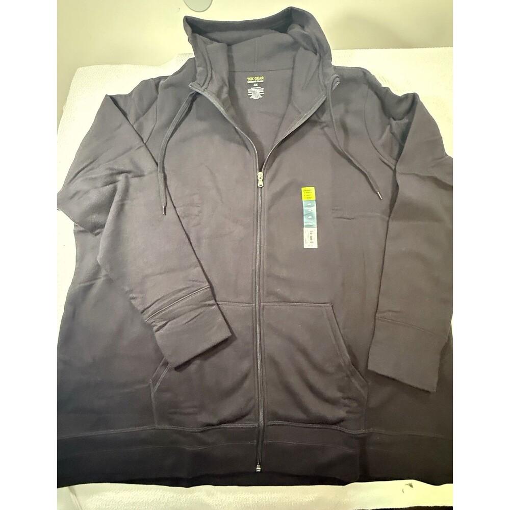 Tek Gear Ultrasoft Fleece Women’s Track Jacket Full Zip Hood Pockets 4X